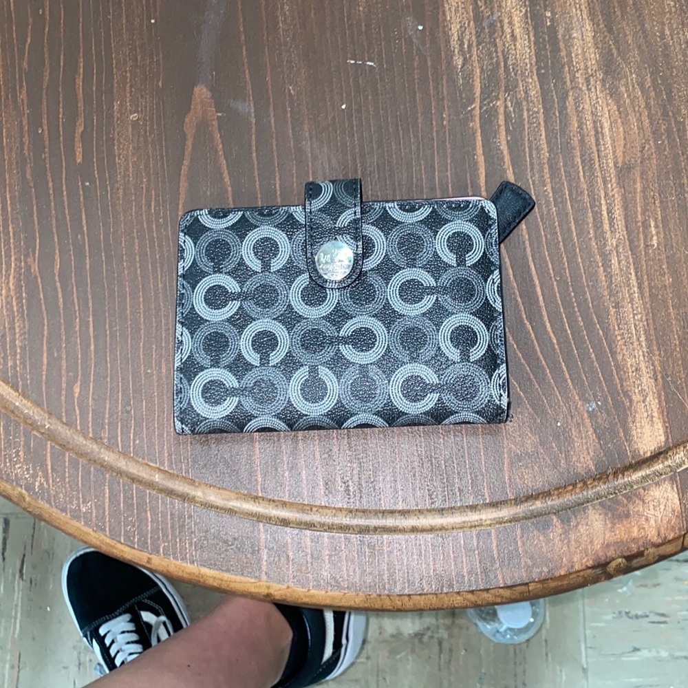 Black Coach Wallet